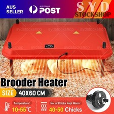 Brooder Heater for Chicks Heating Plate with Adjustable Height and Angle 220V AU