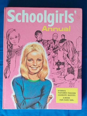 Schoolgirls Annual 1968 Teenage Girls Interest Annual Price Unclipped VGC
