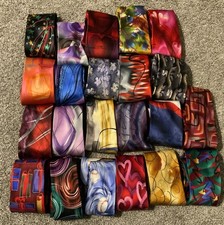 Lot Of 26 Jerry Garcia J. Garcia Psychedelic Grateful Dead Ties Artist Limited