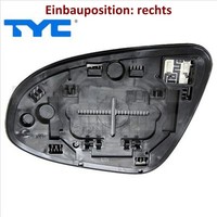 Tyc 336-0073-1 Spiegelglas FüR AußEnspiegel Rechts FüR Toyota