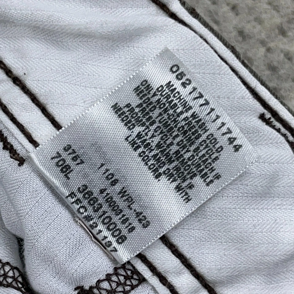 Vintage Levis Cargo Shorts Men 42 Green Flap Pocket Metal Buttons Y2K Skate - Image 4 of 4