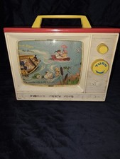 Fisher Price 1966 Row your boat/London Bridge Music Box Display Purposes B1 