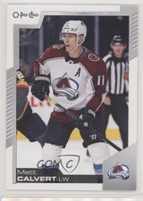2020-21 O-Pee-Chee Matt Calvert #438 06p8