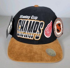 Detroit Red Wings 1997 NHL Stanley Cup Champs Starter Strapback Hat Cap New