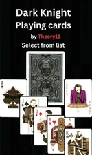 The Dark Night Batman playing cards by Theory11 – Select from list – ZV 35