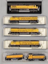 UNION PACIFIC N 4 BACHMANN Dash-8  & EMD COW CALF DS1870 Diesel Engines UNTESTED