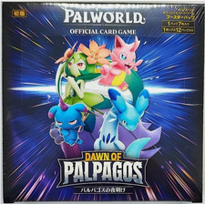 Palworld TCG Dawn of Palpagos Booster Box New Sealed JP