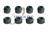Trucktec Automotive Dichtungssatz, Ventilschaft Auslassseite, Einlassseite