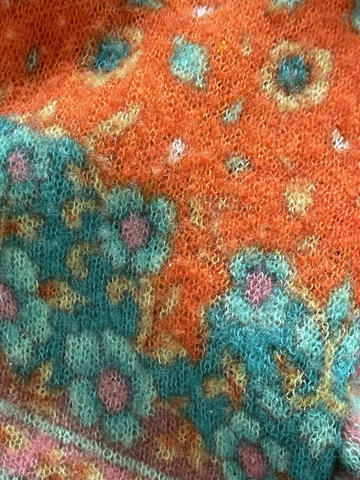 FreePeople Real Vintage Boho Babydoll Cardigan with Tank Top Size Small image 2