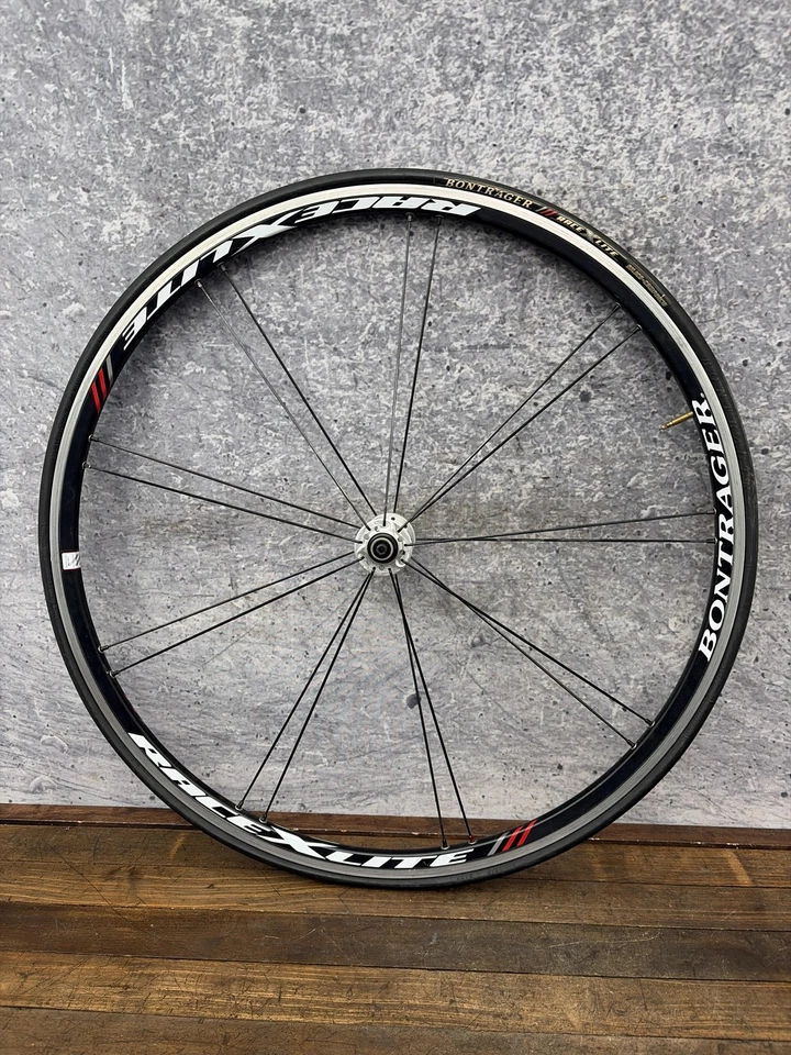 Bontrager Race X Lite roda dianteira 700c bicicleta de estrada série 6000 fabricada nos EUA Clincher - Imagem 3 de 4