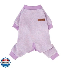 PUPTECK Dog Pajamas for Small Medium Large Sized Dogs, Stretchy D