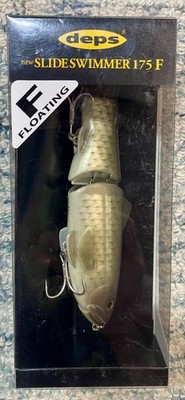 Deps Slide Swimmer 175 - Flash Carp - Floating Glide Bait - Ships Free From USA