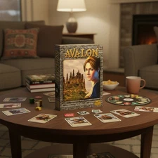 A Legendary Game of Trust & Betrayal: Avalon for 5-10 Players, 30-Minute Play