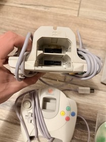 Sega Dreamcast With 2 Controllers Untested Sold As Is