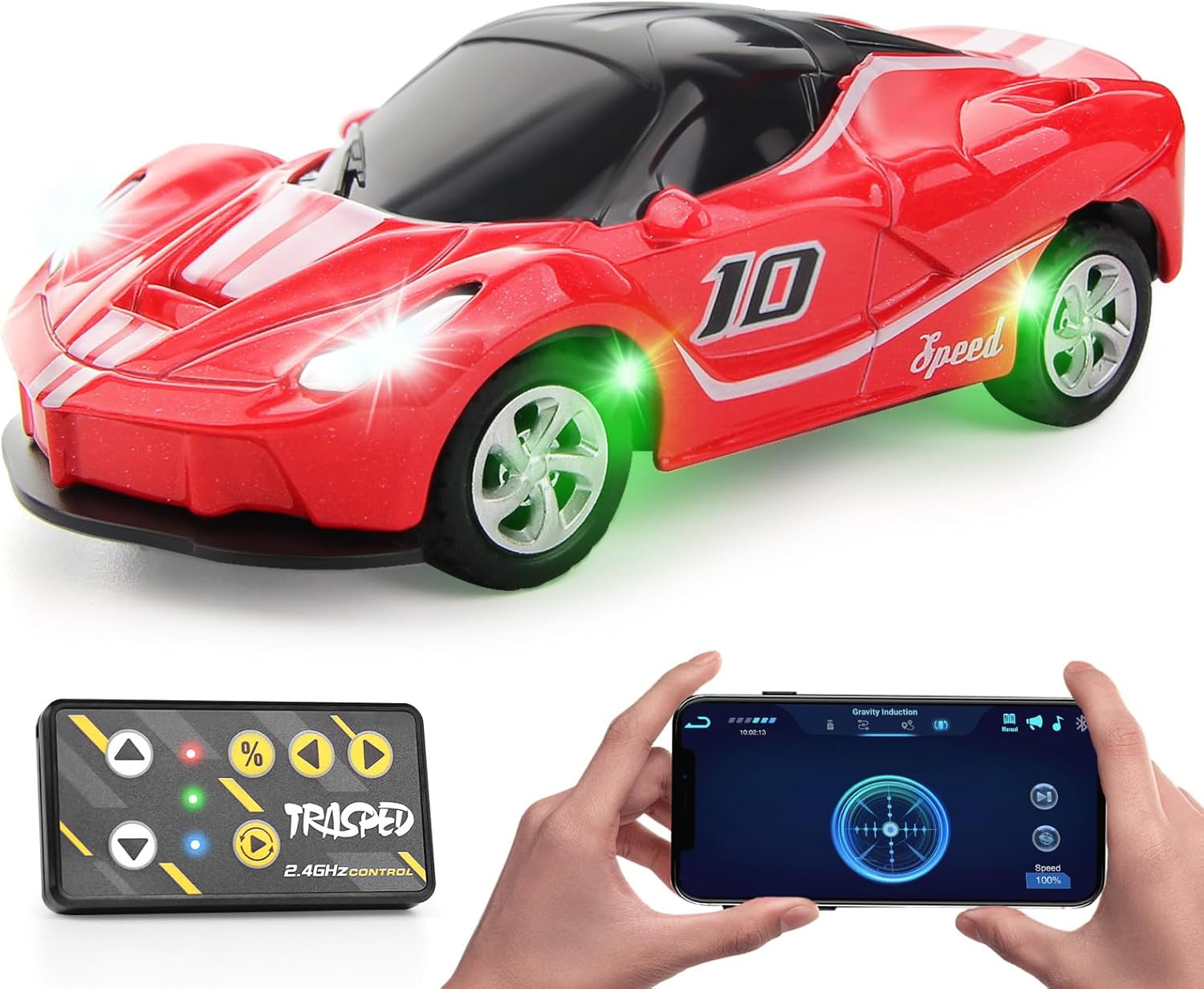 Toys For Boys Age 4-7 8-12, 2.4ghz Small App & Remote Control C