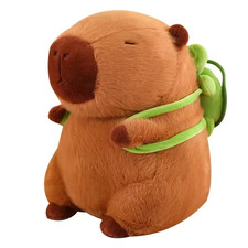 23cm Capybara Plush Toy Cute Soft Stuffed Animal Doll Kids Gift Christmas Presen