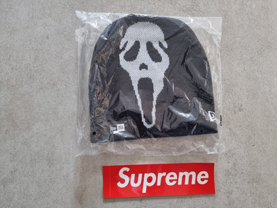 Supreme New Era Beanie Mütze Ghostface Black