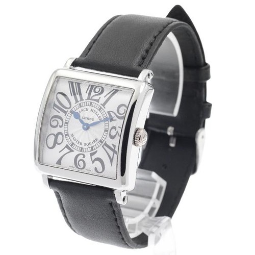 FRANCK MULLER MASTER SQUARE 6002MQZV 33mm SS Silver #C18180
