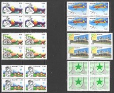 BRAZIL 1981 Mint Never Hinged Blocks of 4 Selection (Dec 813)