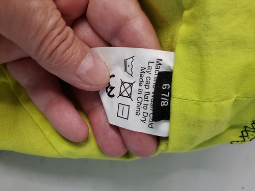 Cappello Berretto Saldatura Welder Nation Taglia 6 7/8 Bullone di Schiarimento - Foto 5 di 5