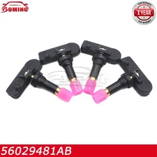 4x 56029481AB TPMS Tire Pressure Sensor For Dodge Ram 1500 Jeep Commander 433MHz