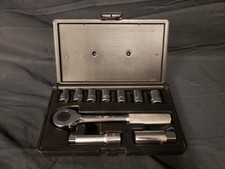 Sk Tools 10 Piece 38 Drive Ratchet Set 6pt Metric Sockets B26009634
