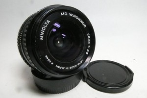 Minolta MD Rokkor 28mm f3.5 Wide Angle Prime Lens for Minolta MD Fit or DSLR