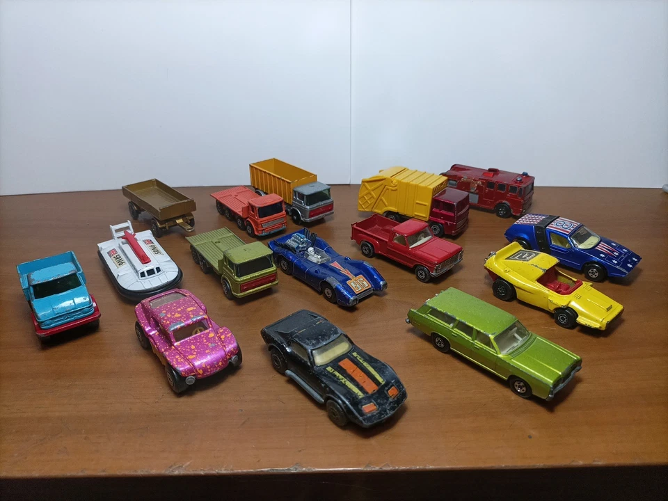 LOTTO 14 MATCHBOX SUPERFAST ALCUNE TRANSITIONAL IN CONDIZIONI COME DA FOTO - Immagine 2 di 4