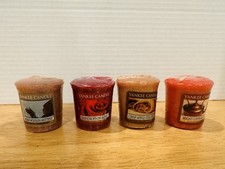 Yankee Candle Set Of (4) Votive Candles Fall Scents