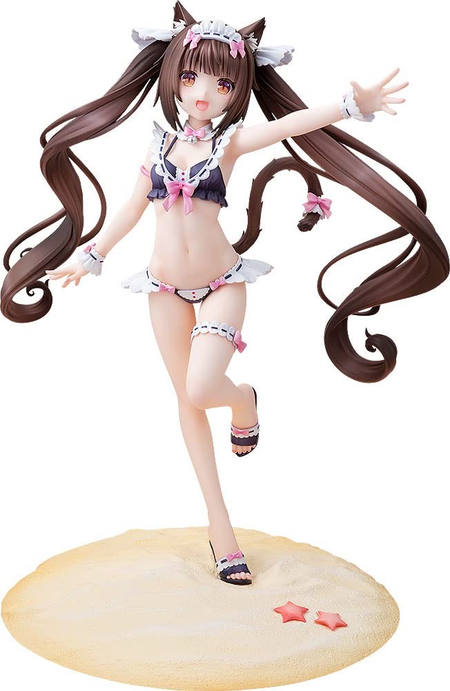 Traje de baño KDcolle Nekopara Chocola Maid Ver. Figura de plástico 1/7 KK14051 Kadokawa