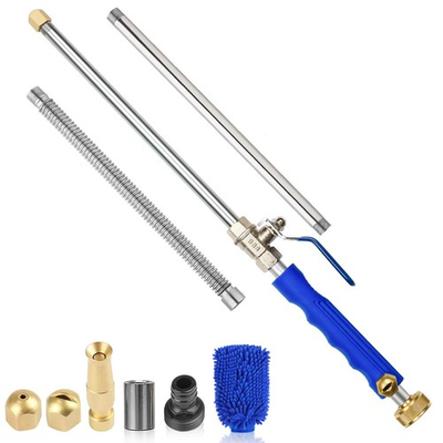 #ad High Pressure Power Washer Wand With 3 Sprayer Nozzle 38 Inch Blue $28.44