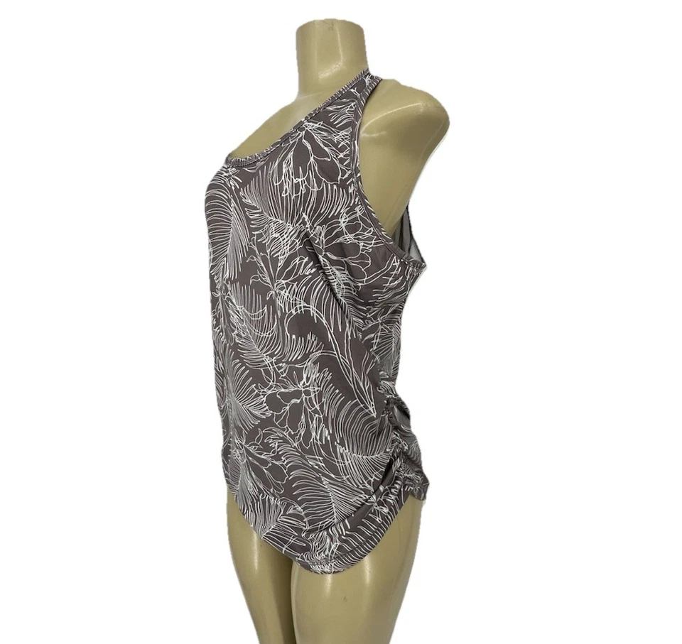 Camiseta sin mangas CALIA by Carrie Underwood grande para mujer con estampado floral espalda deportiva N24v Foto 2 de 4