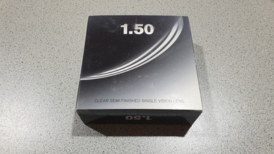 2x Younger Optics 1.50 SFSV Clear UC Brillenglas Rohling Paar Base 8.25 76mm