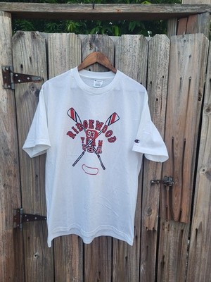 Vintage 1993 Champion Ridgewood USA Shirt Size Large 