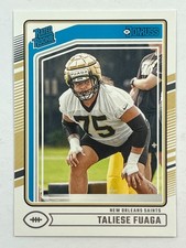 Taliese Fuaga Rated Rookie RC 2024 Donruss #310 New Orleans Saints  Free Ship C1