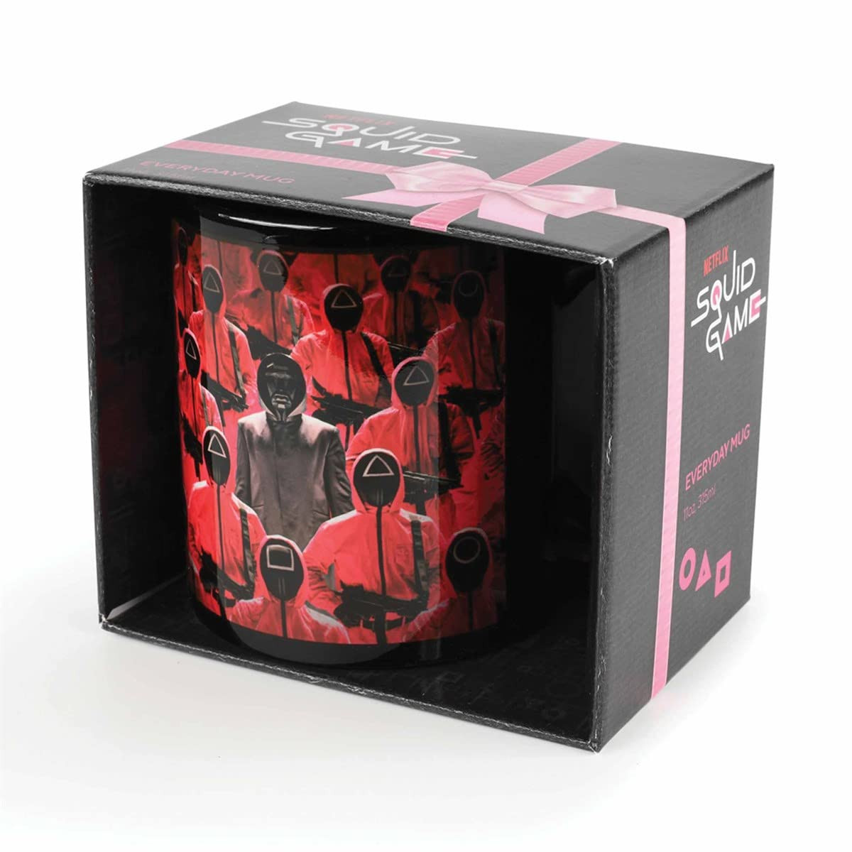 Шашлык из кальмаров (12 см х 8,7 см х 10,5 см) (Черный/Розовый)