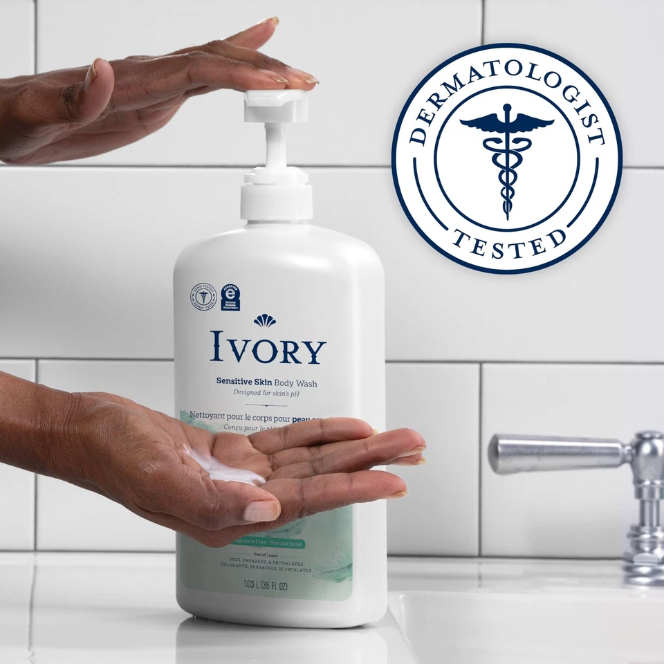 Gentle Body Wash for Families, Dye-Free, Fragrance-Free, 35 oz - Image 2 of 4