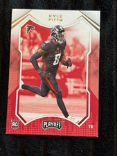 2021 Panini Playoff Kyle Pitts Rookie Card No. 204 Atlanta Falcons