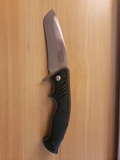 Timberline Greg Lightfoot Full Contact Fighter Flipper 3.7" Combo Blade, G10 Han