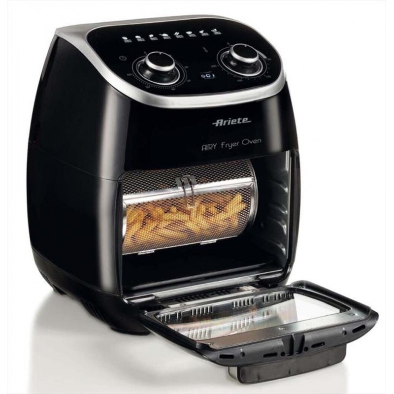 Friggitrice Ad Aria 11LT Max 200° Cestello Rotante ARIETE 4619 Airy Fryer Oven