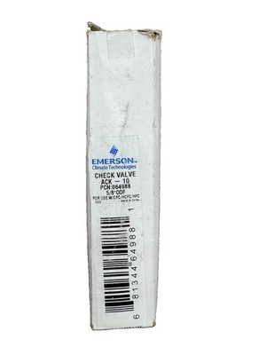 (A5) Emerson Climate Technologies ACK-10 Check Valve 5/8  ODF PCN 064988 HVAC