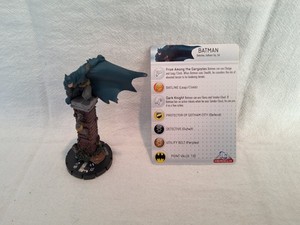 VINTAGE HEROCLIX ARKHAM ASYLUM: BATMAN #099, CHASE, FROM AMONG THE GARGOYLES!