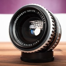 Carl Zeiss Jena FLEKTOGON 35/2.8 "zebra" | SERVICED | M42 mount | W/Caps PLU:S21