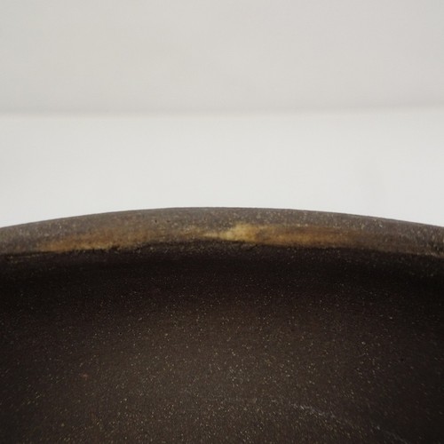 Vaso per bonsai giapponese Tokoname Deishu vaso tondo non smaltato - BP033 - Foto 8 di 8