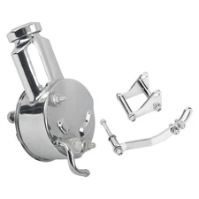 Saginaw Power Steering Pump & Mounting Bracket Kit For SBC SB Chevy 305 327 350