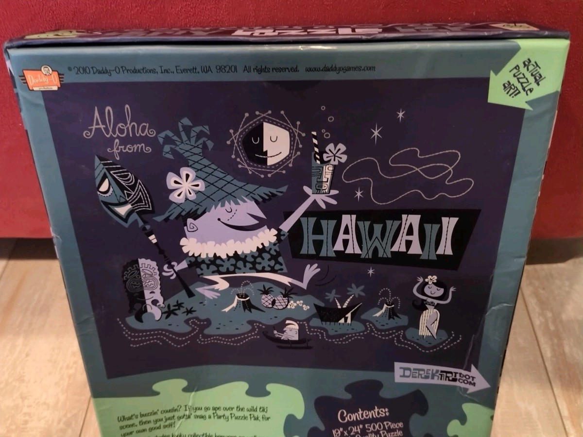 Derek Yaniger Tiki Freak Edition Aloha from Hawaii 500pc Jigsaw