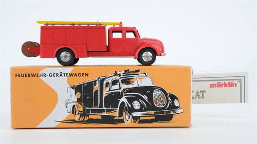 Märklin H0 18038 Vagón de bomberos Rundhauber Magirus | Condition: Gebraucht