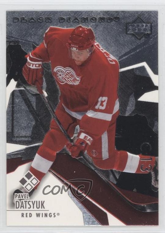 2003-04 Upper Deck Black Diamond Pavel Datsyuk #120 HOF 0f8