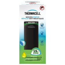 Thermacell M&uuml;ckenabwehr Protect, schwarz-gr&uuml;n - M&uuml;ckenschutz Standger&auml;t
