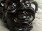 Molasses Glaze Toby Jug Teapot w/Lid Some Paint Left — photo 3